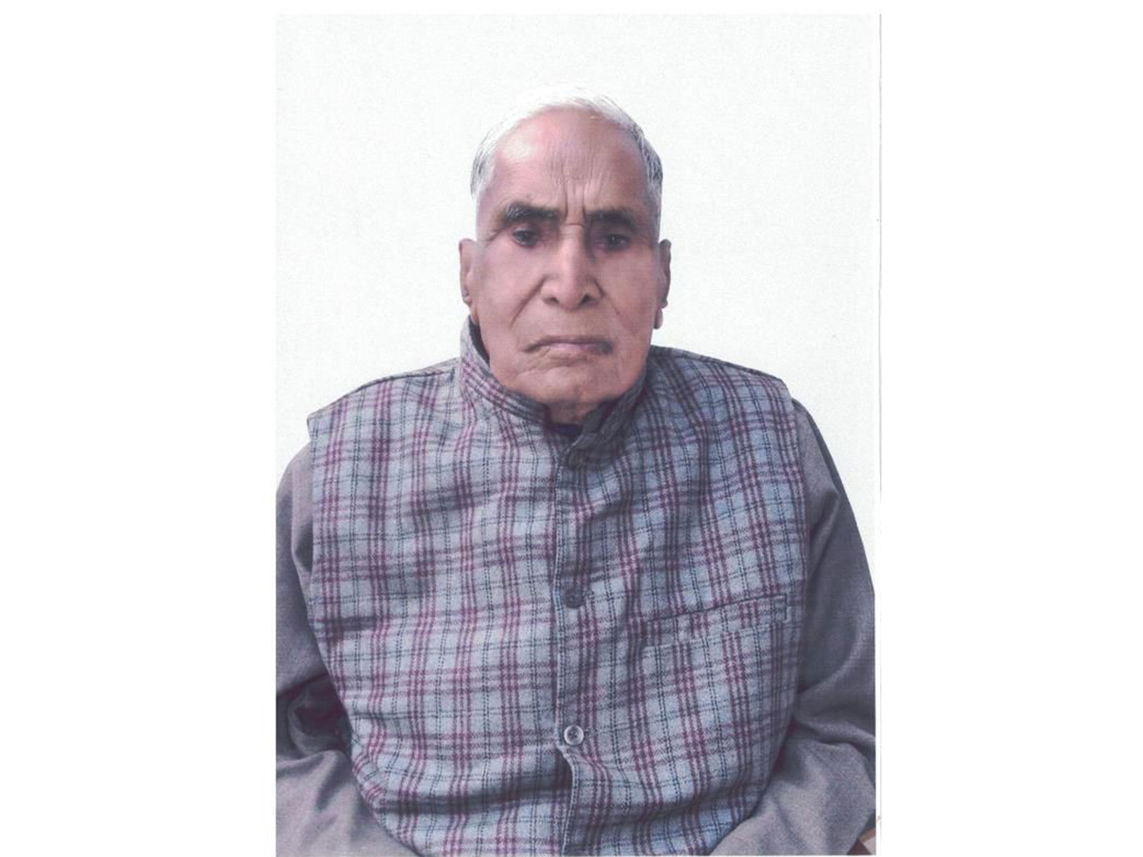 Agricultural scientist and former Vice-Chancellor of Rajendra Agriculture University, Late Gopal Ji Trivedi (Photo/ANI)