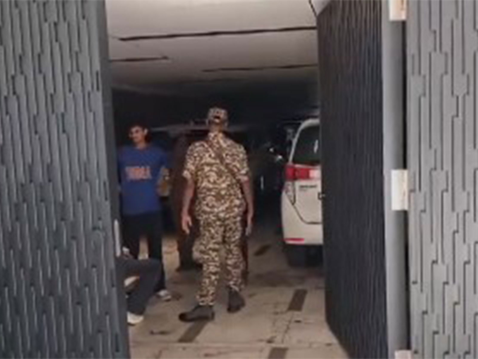 Visuals from AAP leader Deepak Singla's residence (Photo/ANI)