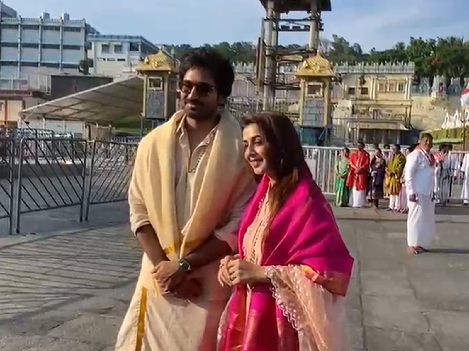Aadhi Pinisetty, Nikki Galrani (Photo/ANI)