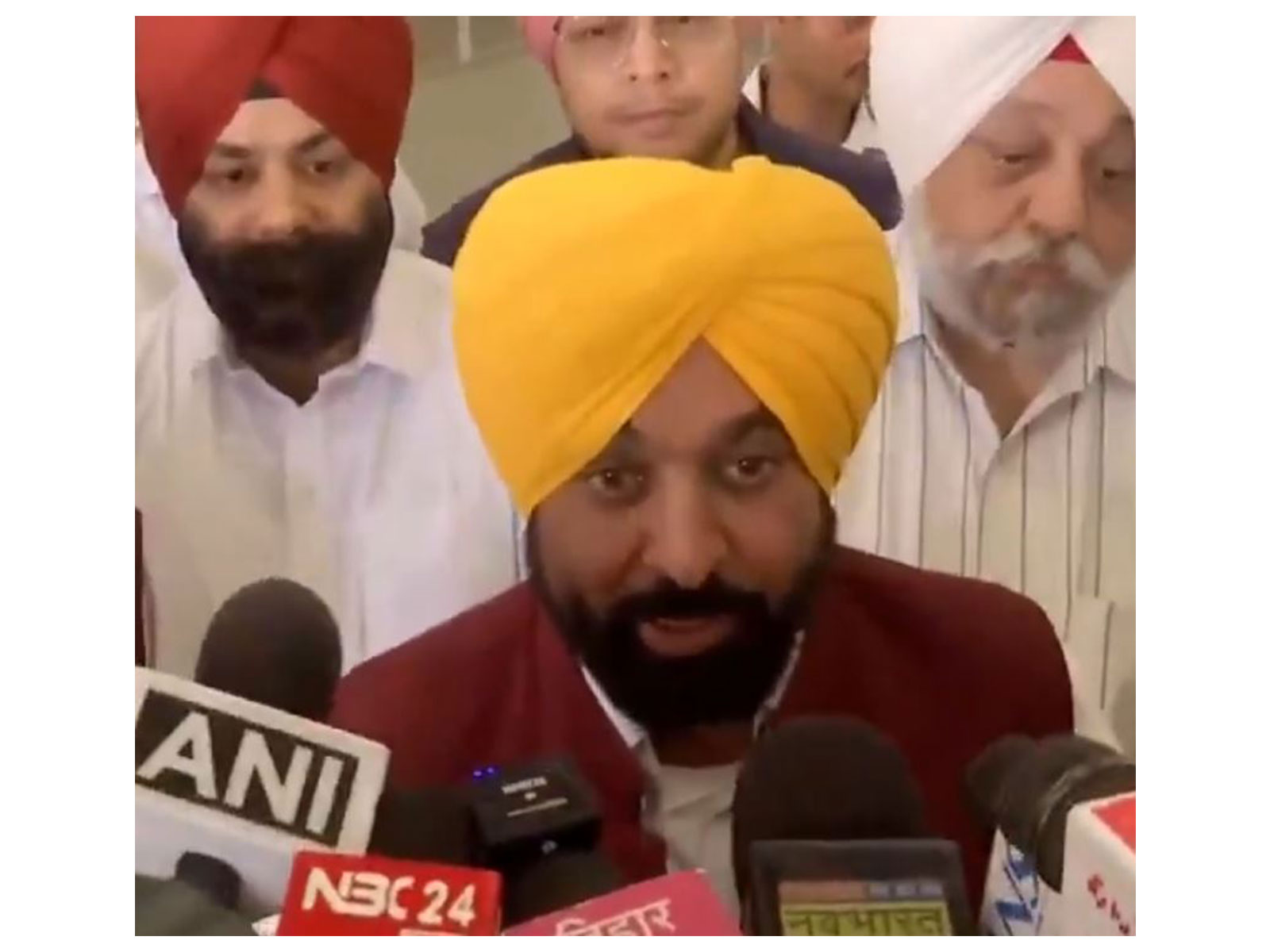 Punjab Chief Minister Bhagwant Mann (Photo/ANI)