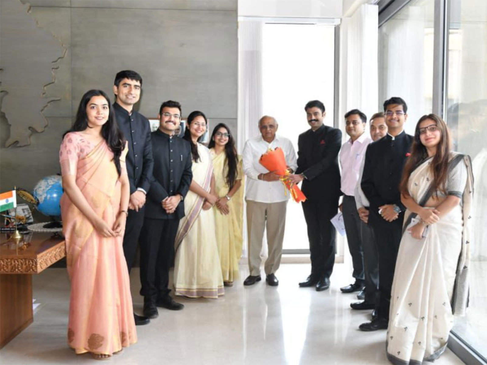 8 Probationary IAS officers allocated to Gujarat Cadre (Photo/Gujarat CMO)
