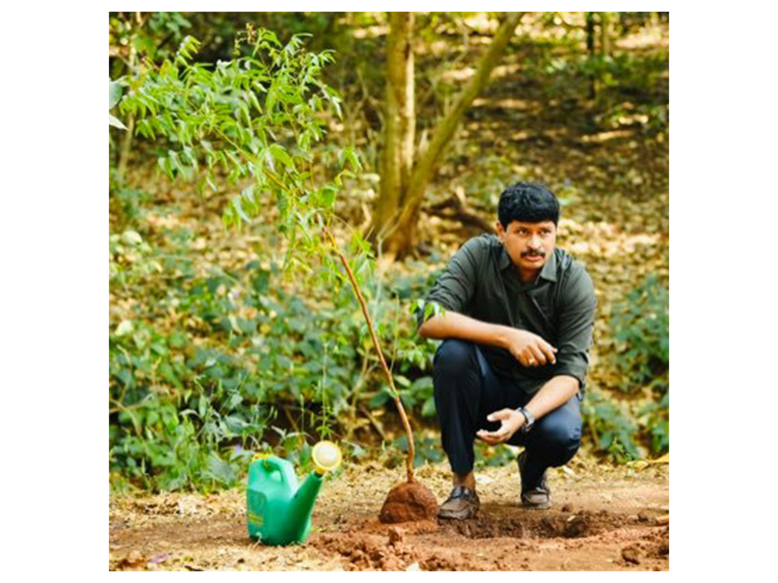 Green India Challenge and former Rajya Sabha MP Joginipalli Santosh Kumar (Photo/X@SantoshKumarBRS)