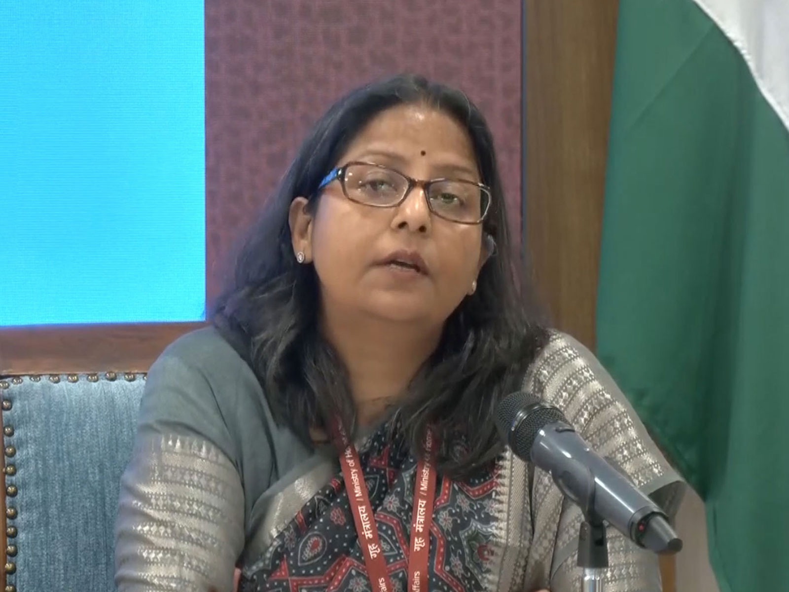 Sujata Sharma, Joint Secretary in the Ministry of Petroleum and Natural Gas (Photo/ANI)