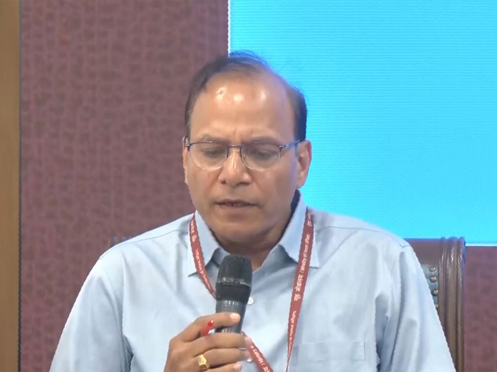 Additional Secretary, Ministry of Ports, Shipping and Waterways, Mukesh Mangal (Photo/ANI)