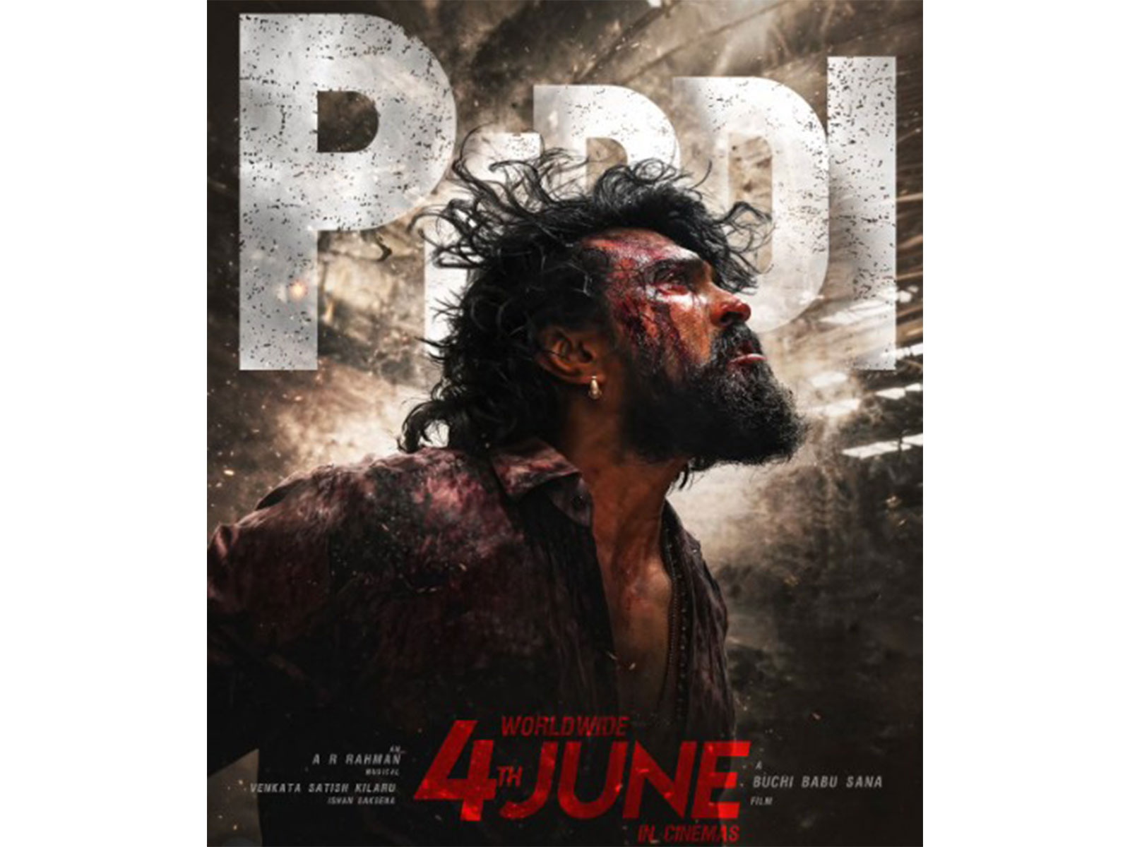 Ram Charan poster (Photo/instagram/@vriddhicinemas)