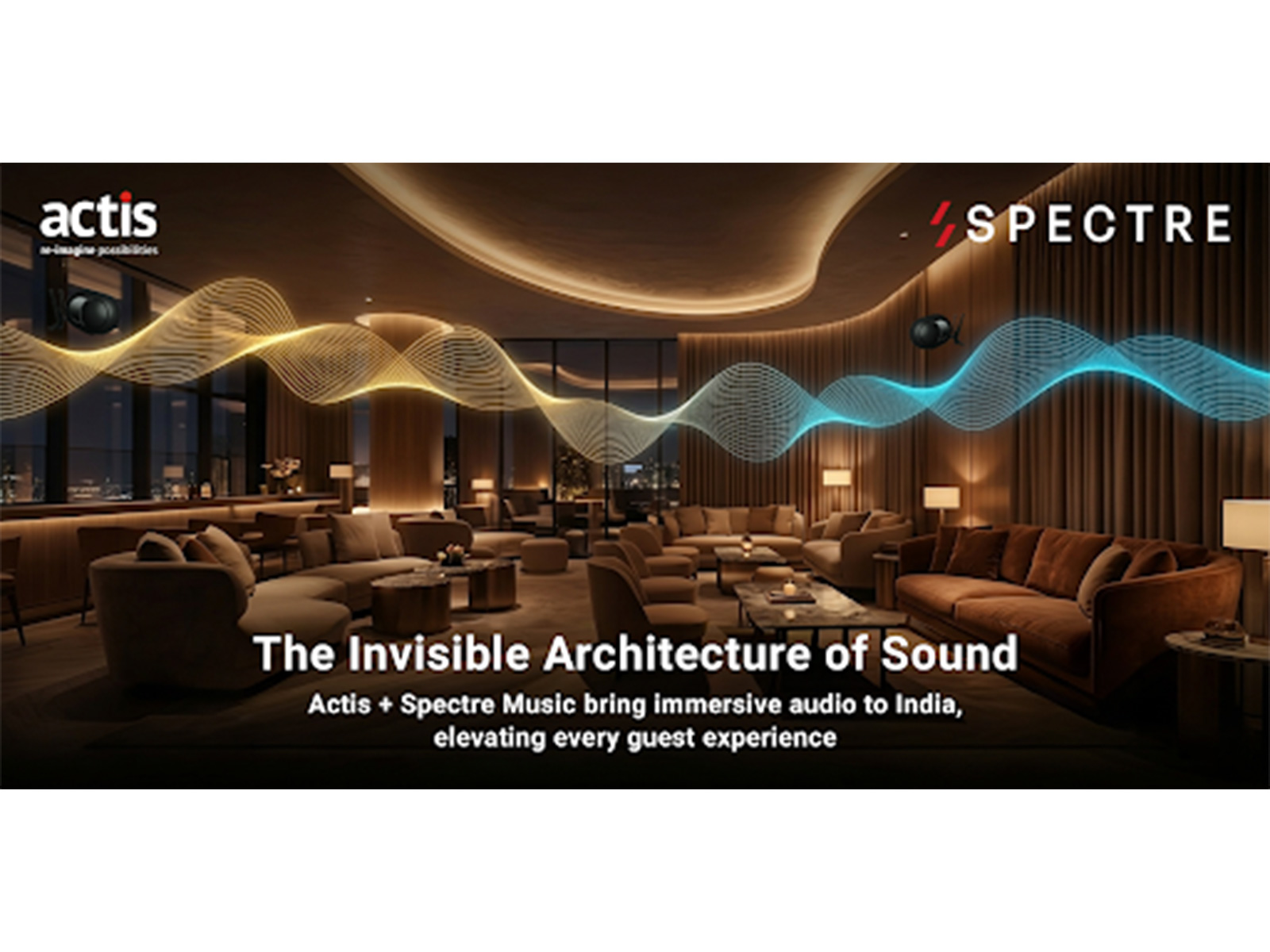 Strategic collaboration redefines the guest experience across India's hospitality landscape, delivering sensory-driven audio solutions for Restaurants, Cafes and Luxury Lounges.