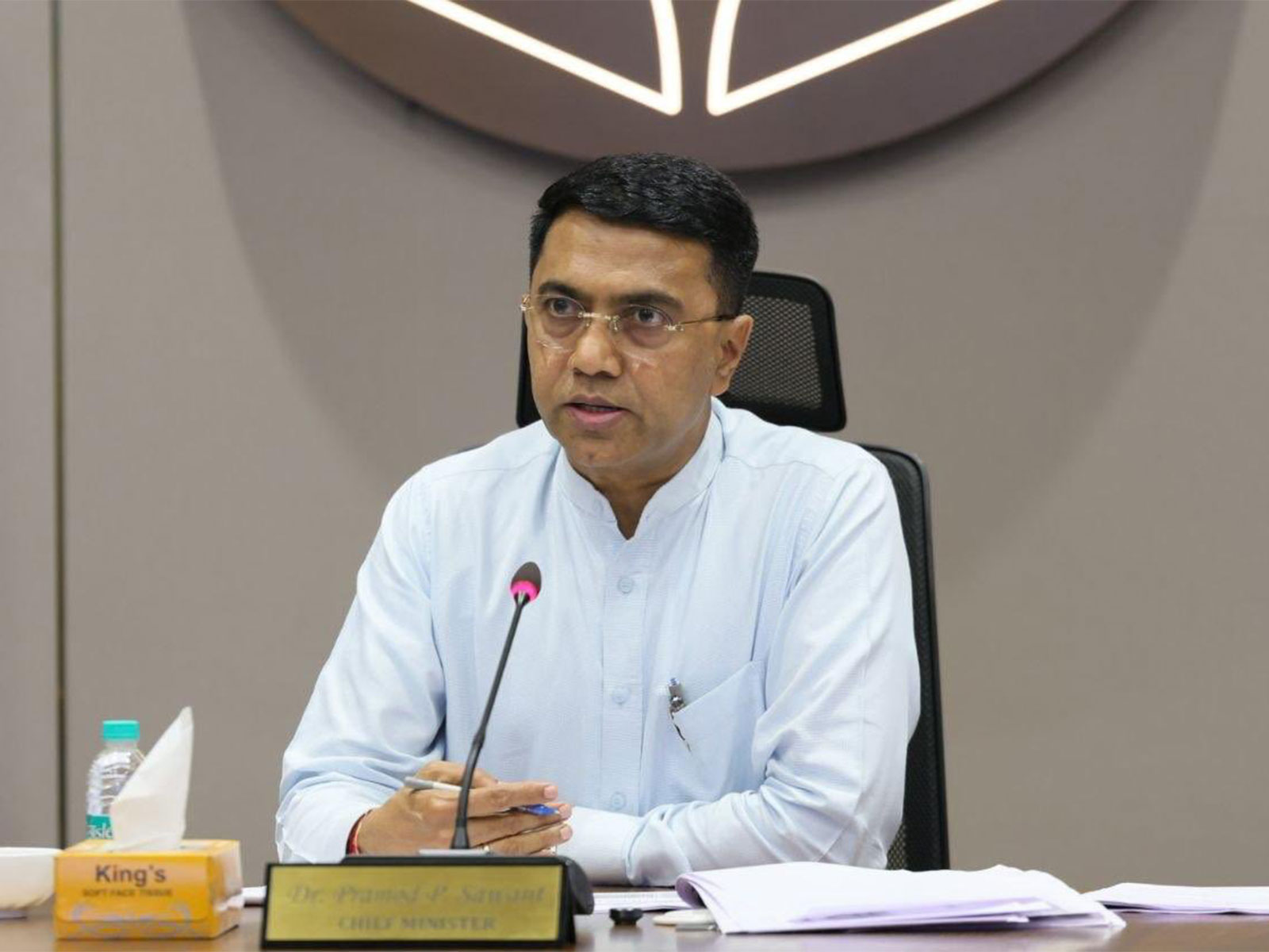 Goa Chief Minister Pramod Sawant (Photo/ANI)