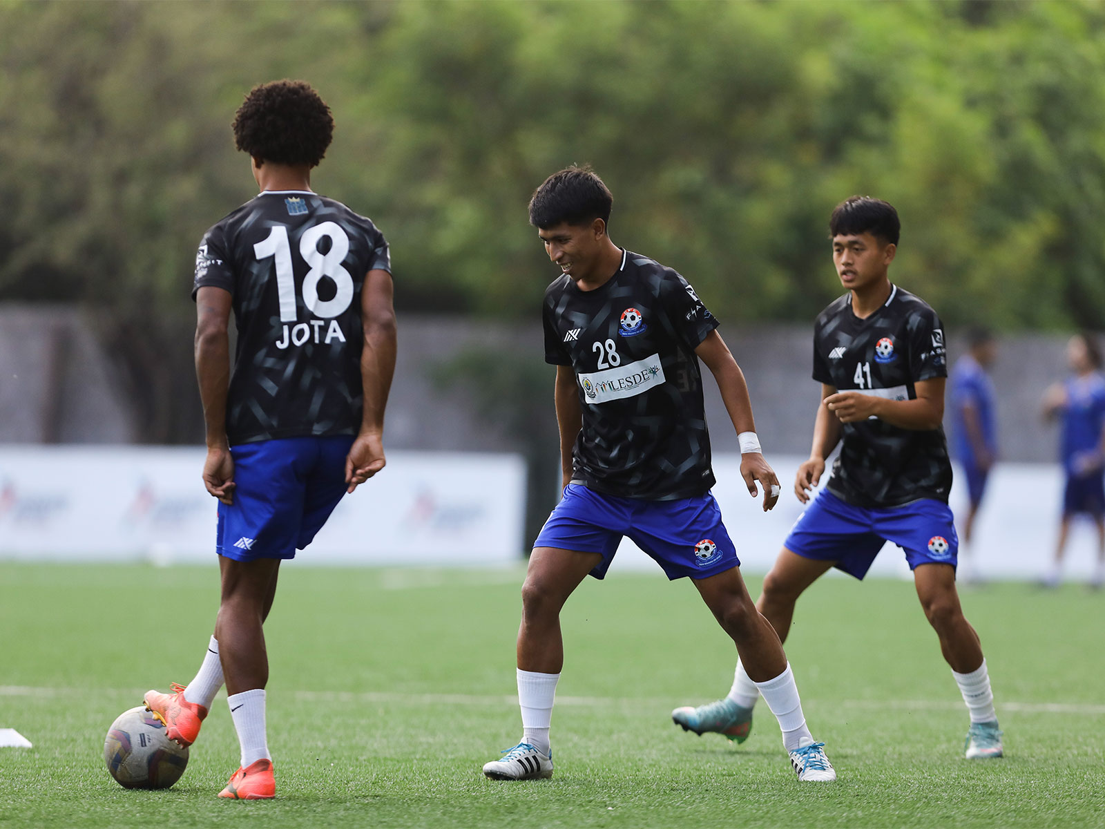 Chanmari FC players training (Photo: AIFF Media)