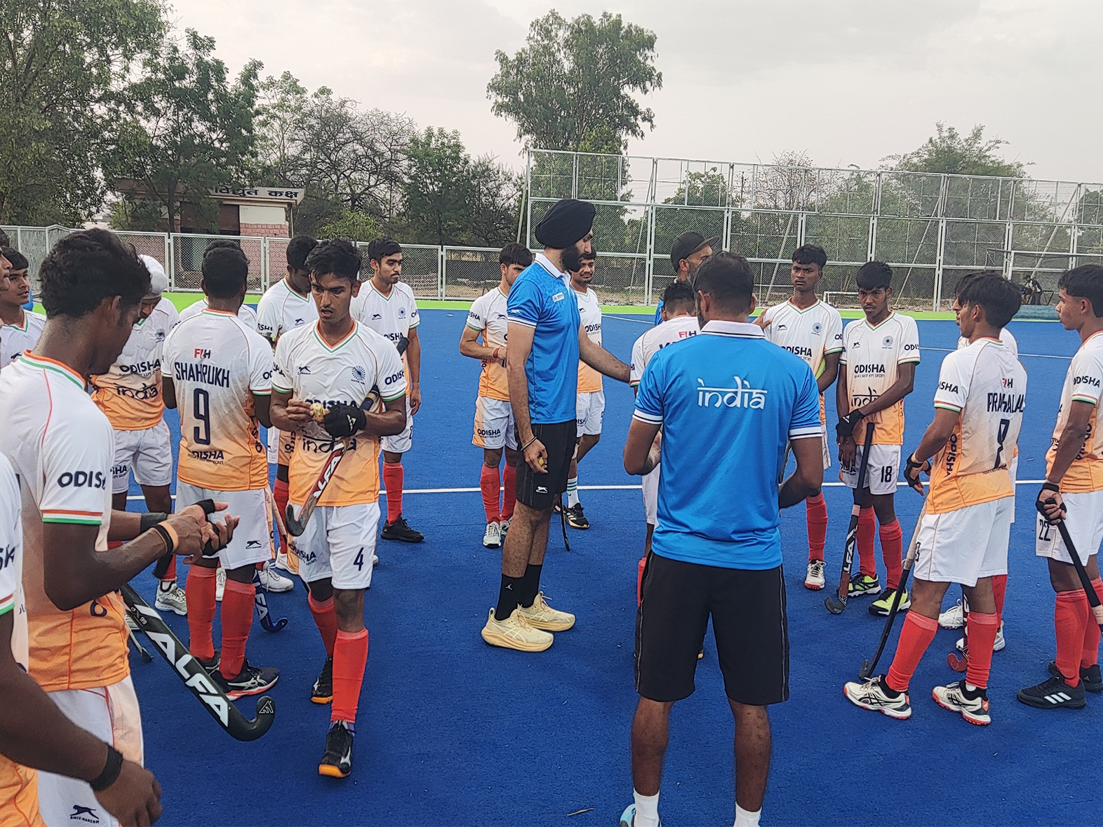 India U18 Men hammer Australia 6-3 to level series. (Photo/HI) 