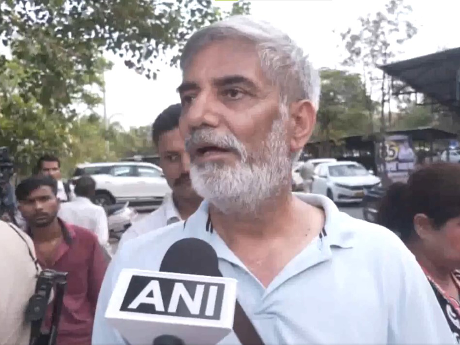 Father of Twisha Sharma (Photo/ANI)