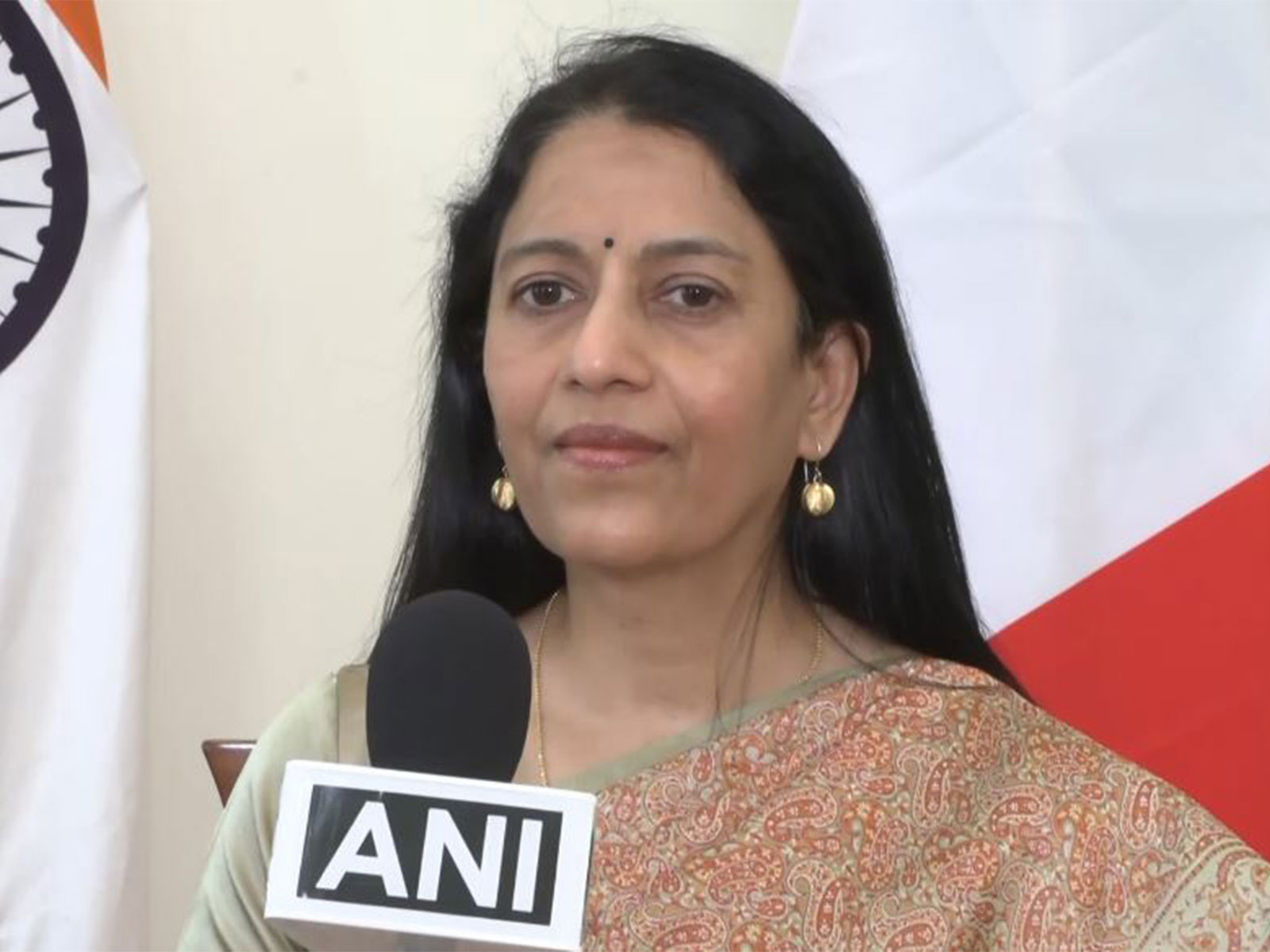 Indian Ambassador to Italy Vani Rao (Photo/ANI)