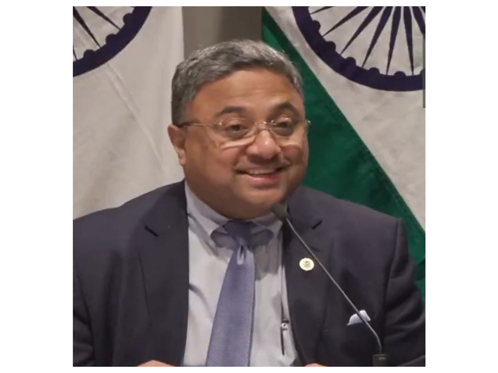 MEA Secretary (West) Sibi George (Photo/ANI)