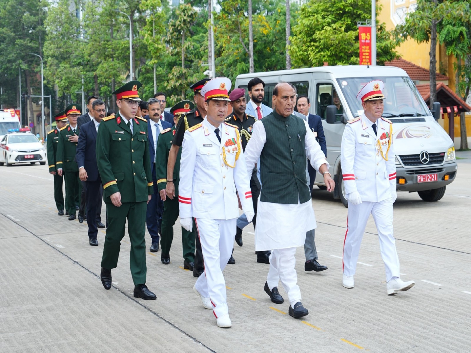 Defence Minister Rajnath Singh pays homage to Ho Chi Minh in Hanoi (Photo/X/@rajnathsingh)