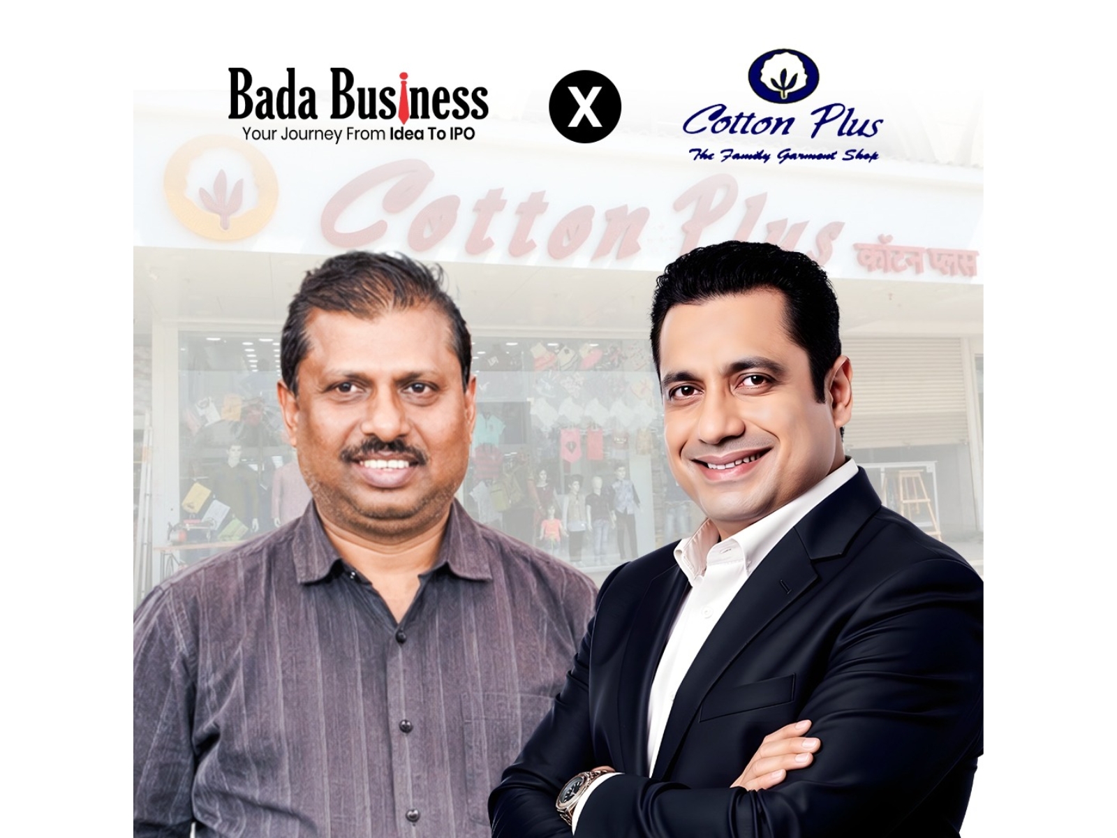 Cotton Plus Collaborates with Dr. Vivek Bindra and Bada Business Private Limited to Reduce Stock-to-Sales Ratio from 8X to 2.5X