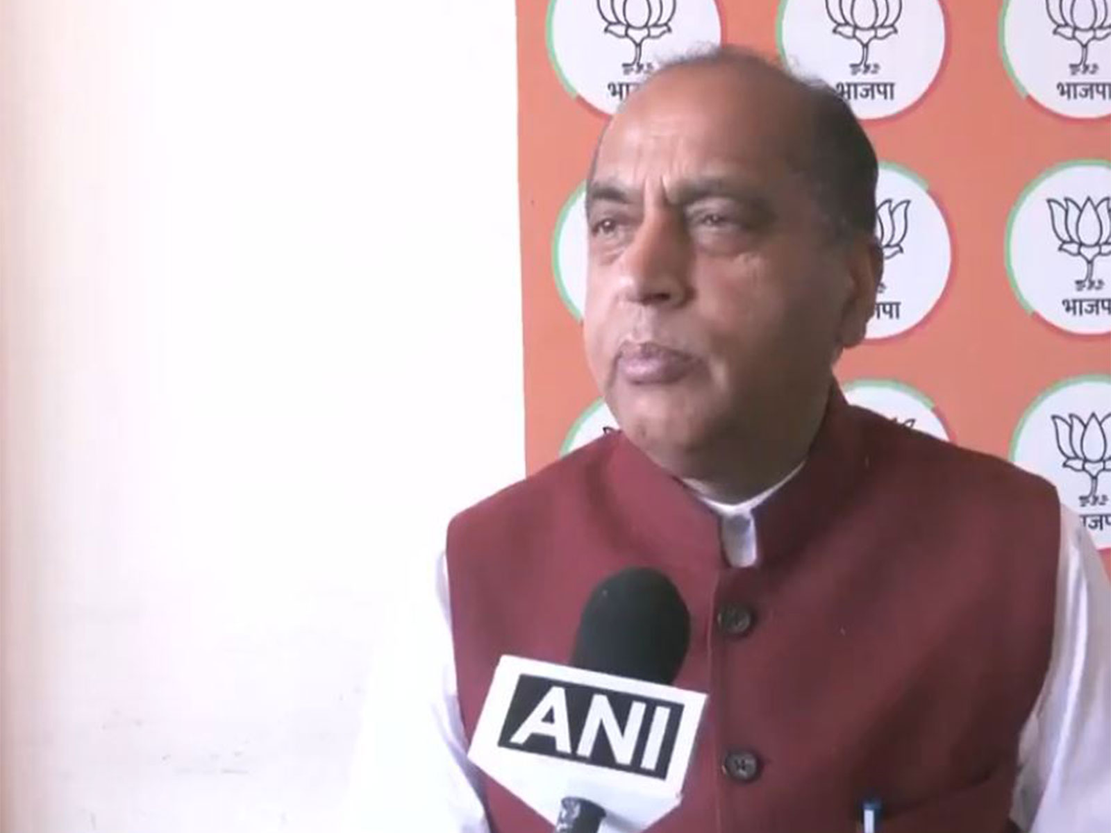 Senior BJP leader Jairam Thakur (Photo/ANI)