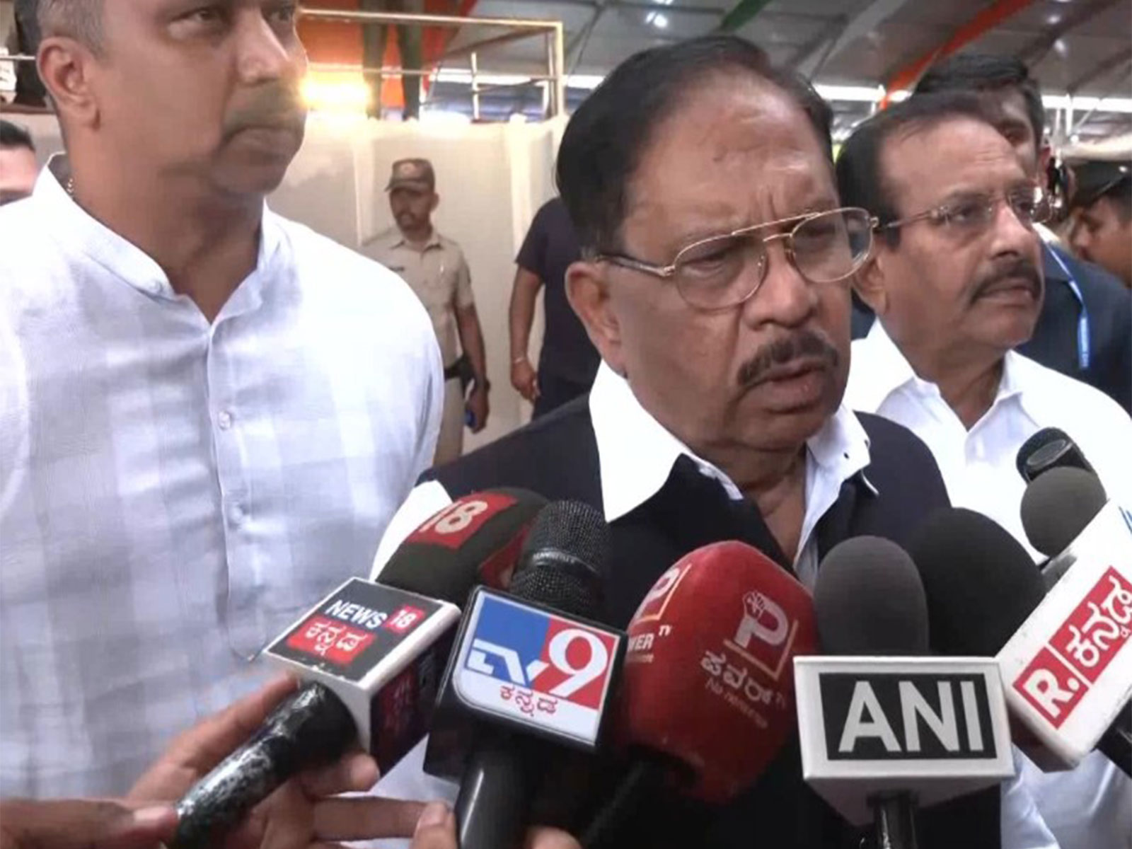 Karnataka Home Minister Dr G Parameshwara (Photo/ANI)