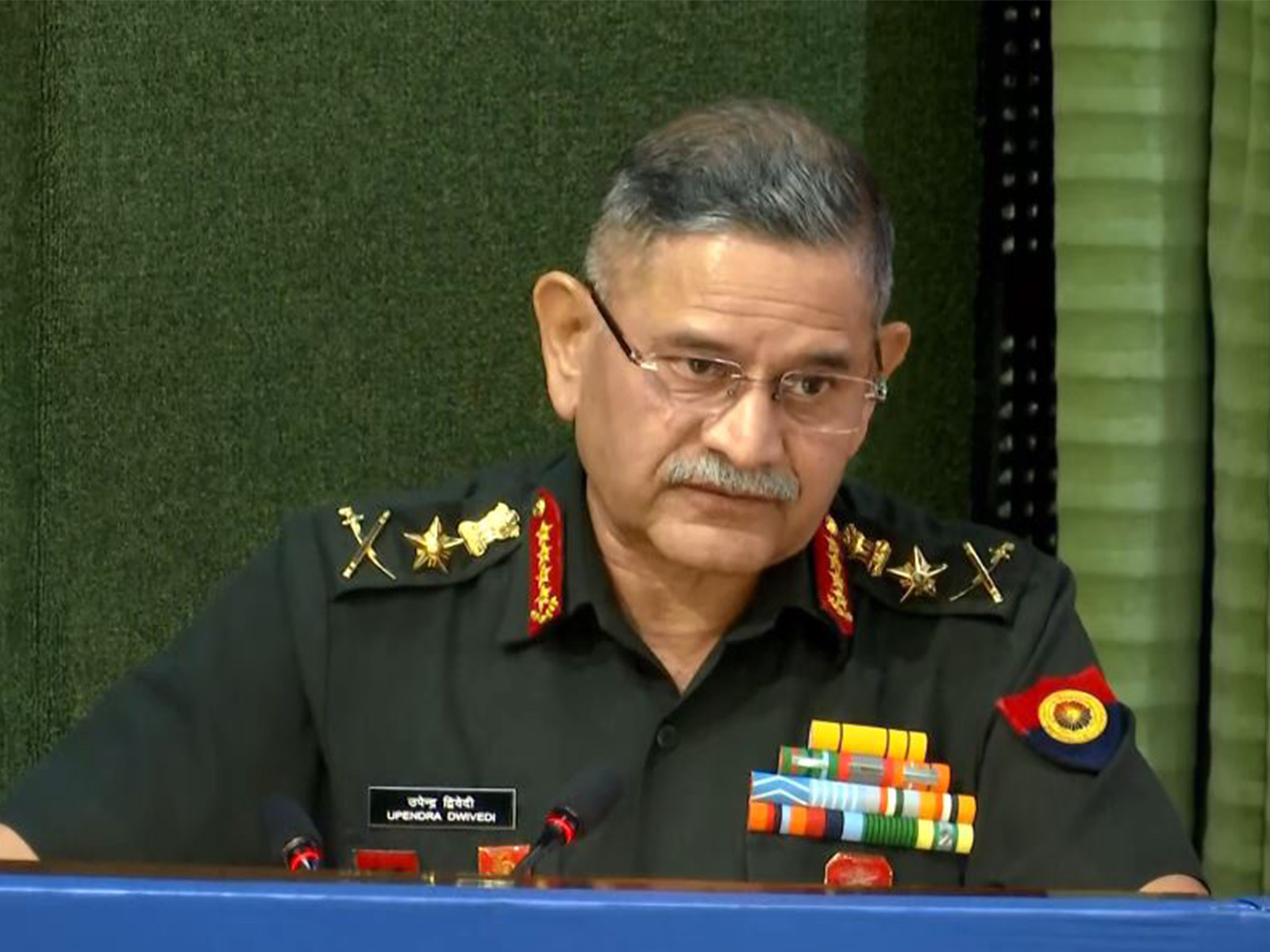 Indian Army Chief General Upendra Dwivedi (Photo/ANI)