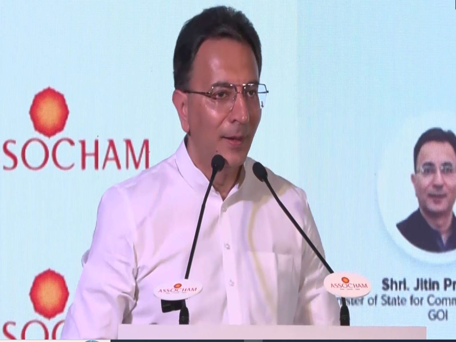 Jitin Prasada, Union Minister of State for Commerce and Industry (Photo/ANI)