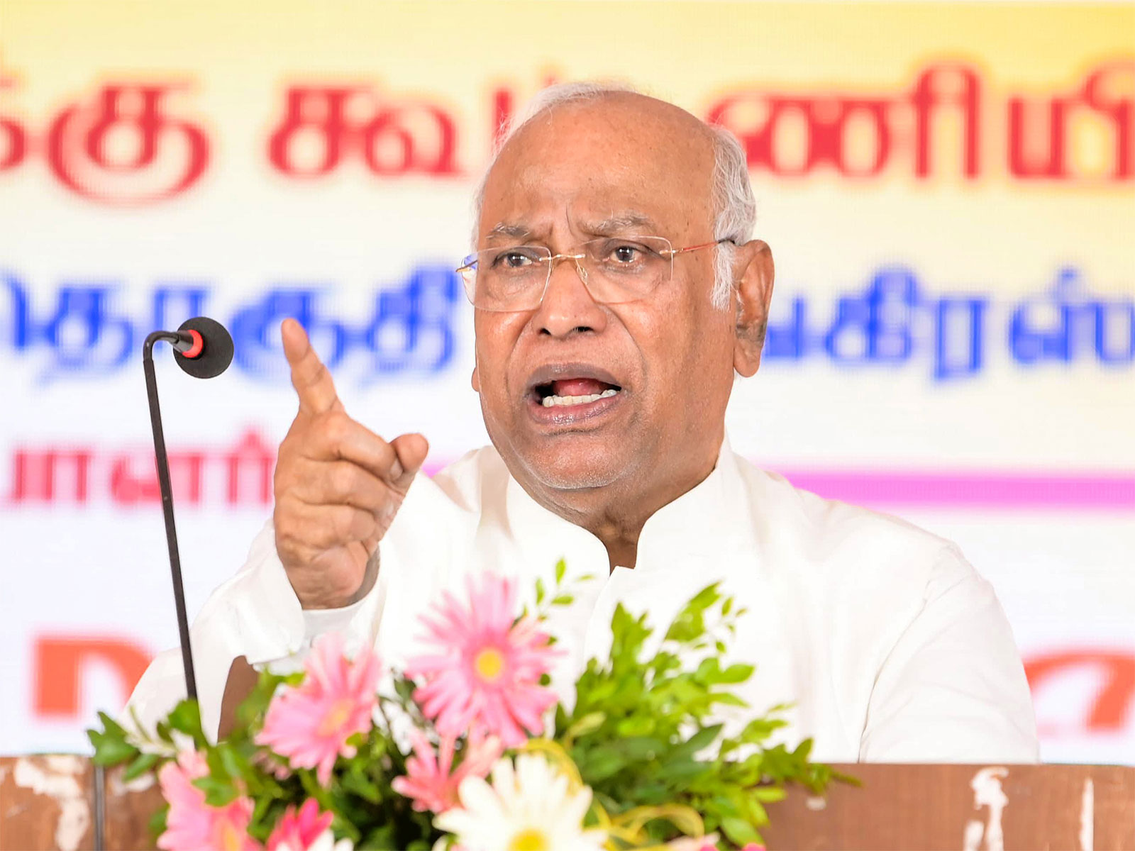 Congress president Mallikarjun Kharge (File photo/ANI)