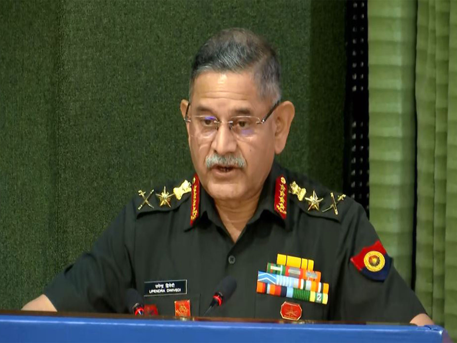 Indian Army Chief General Upendra Dwivedi (Photo/ANI)