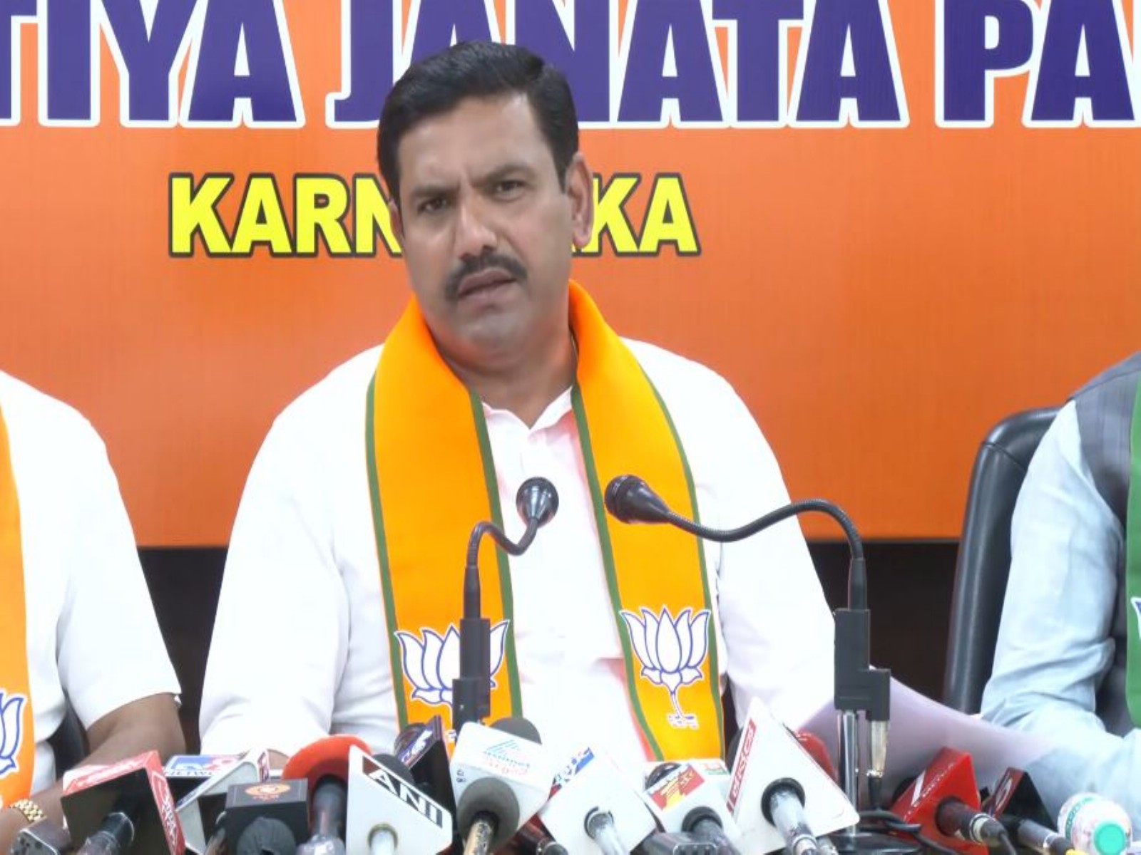 Karnataka BJP Chief BY Vijayendra (Photo/ANI)