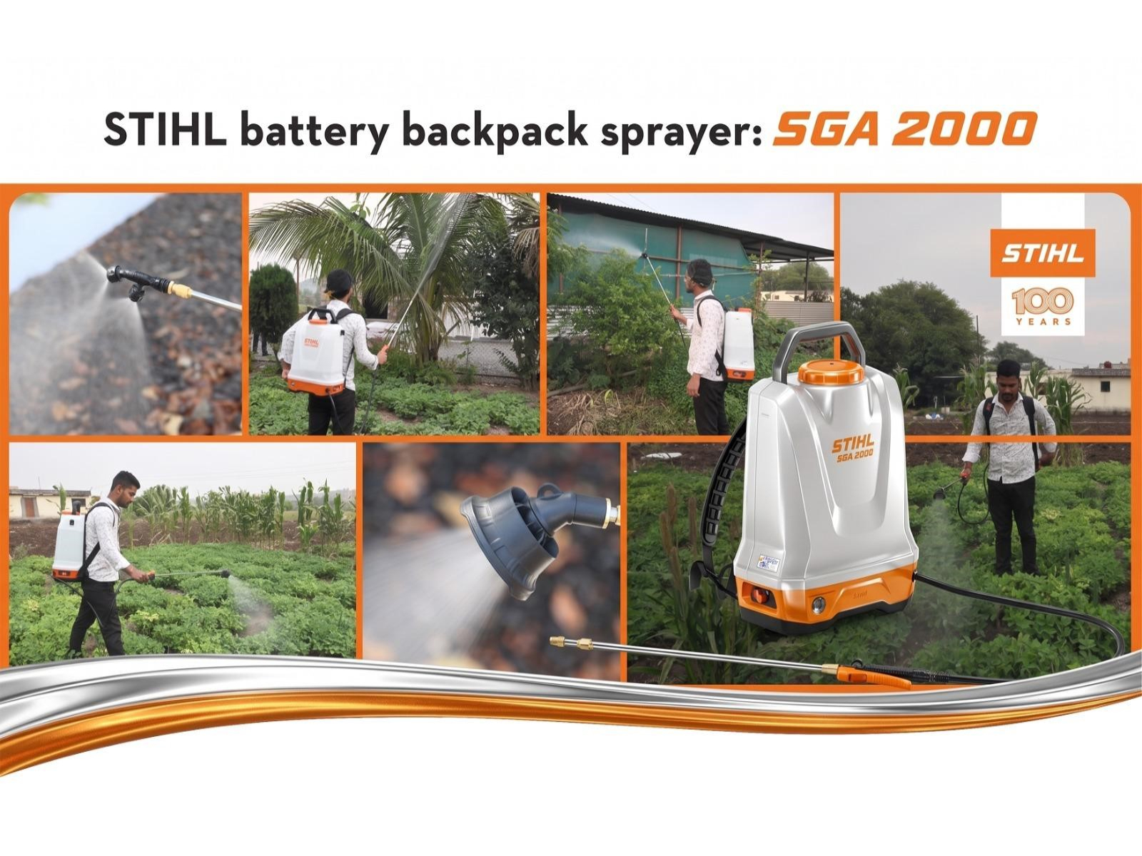 STIHL India Launches SGA 2000 Battery Backpack Sprayer: No More Manual Pumping