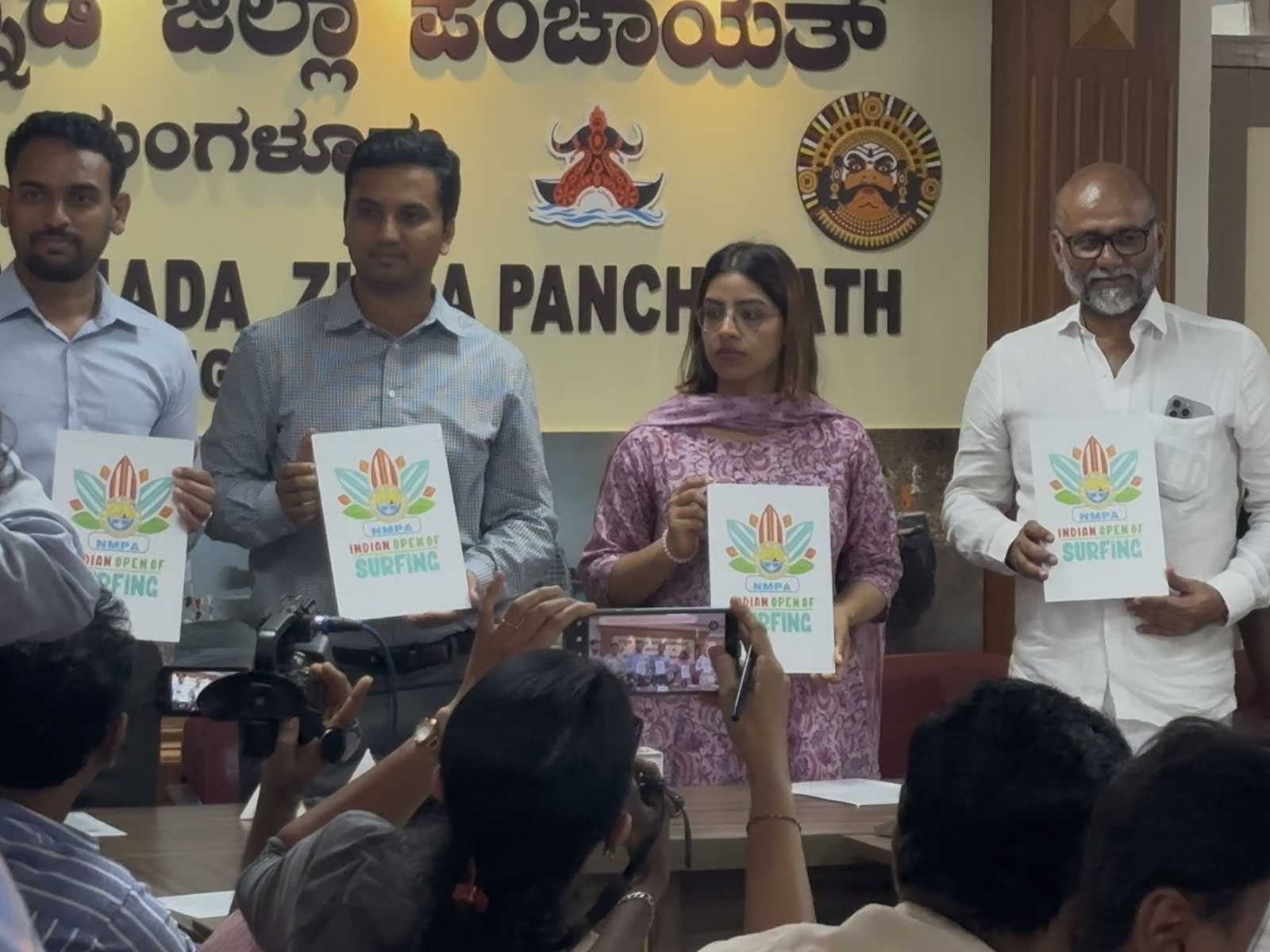 Indian Open of Surfing 2026 launch ceremony (Photo/ SFI)