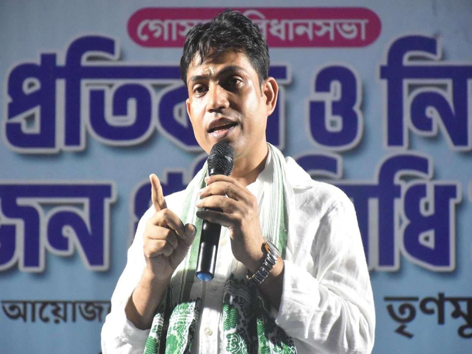 TMC leader Jahangir Khan (Photo/@jahangirkhantmc)