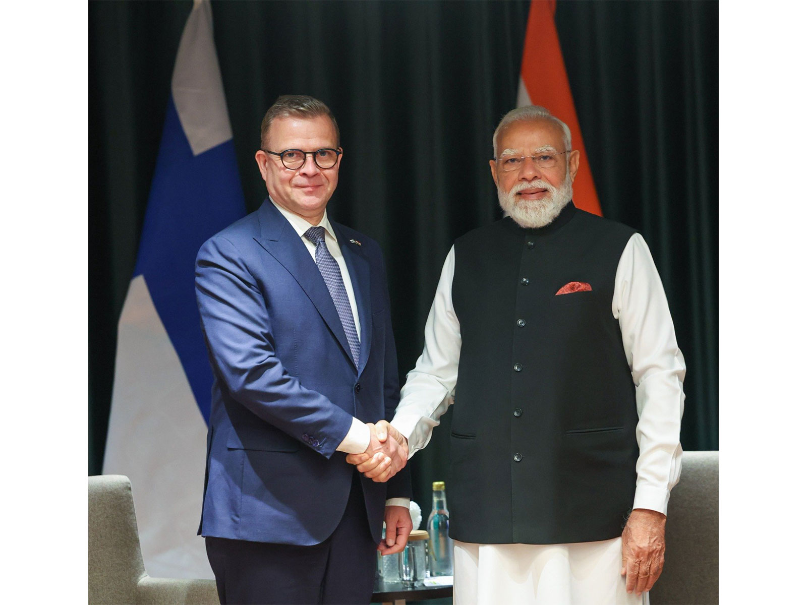 Prime Minister Narendra Modi holds bilateral meeting with Finland's Prime Minister Petteri Orpo Frostadottir (Photo/X@MEAIndia)