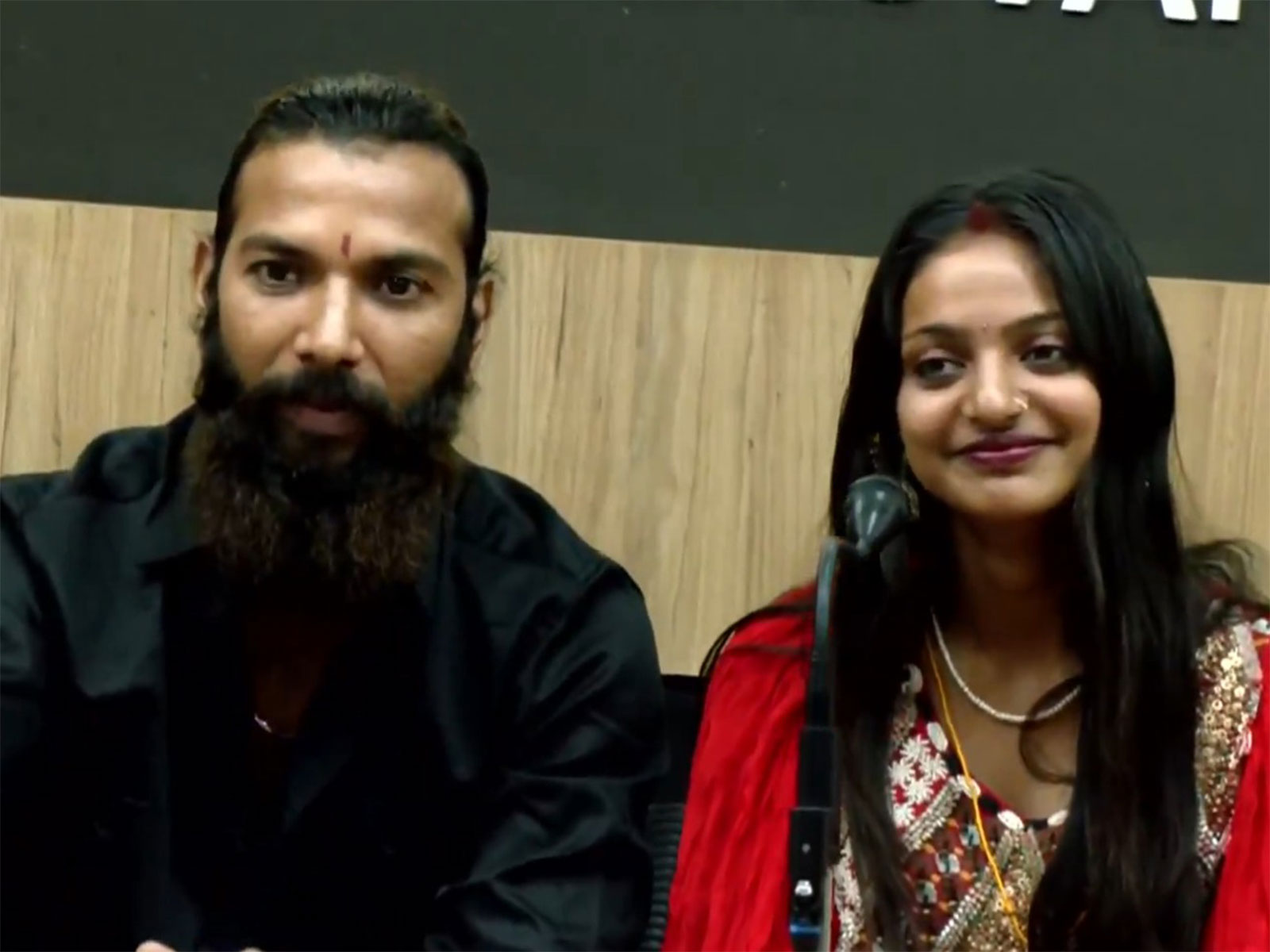 Farman Khan and Monalisa Bhosle (File Photo/ANI)