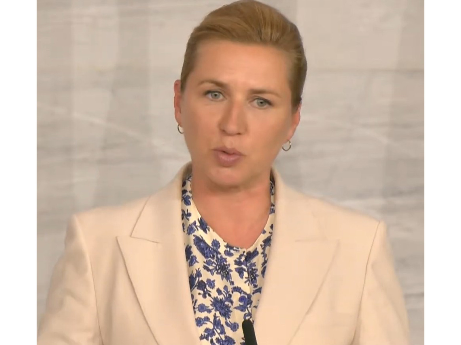  Danish Prime Minister Mette Frederiksen (Photo/NarendraModiYoutube)