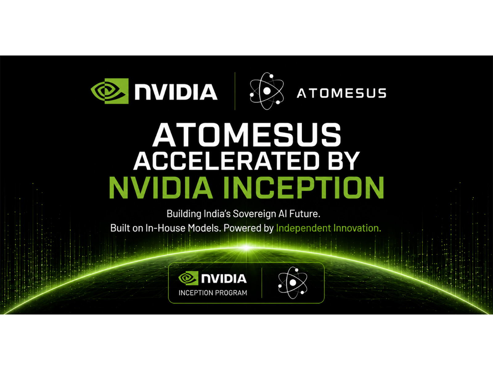 India's Atomesus Joins NVIDIA Inception -- And It's Not Another AI Wrapper Trying to Look Like a Lab