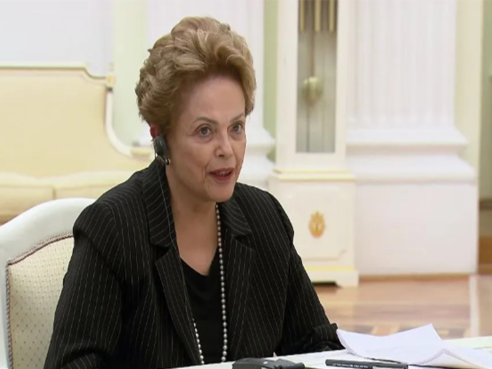 New Development Bank (NDB) President Dilma Rousseff (Image Source: TV BRICS) 