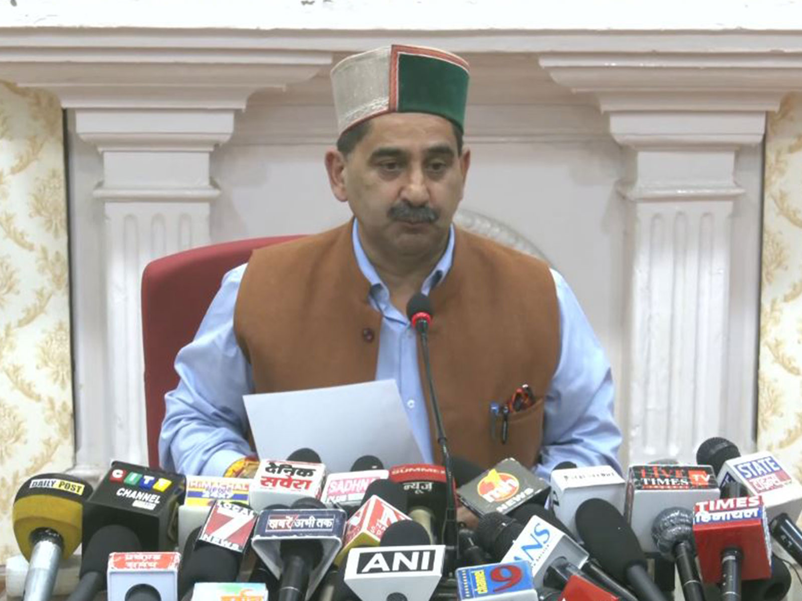 Congress MLA Kewal Singh Pathania (Photo/ANI)