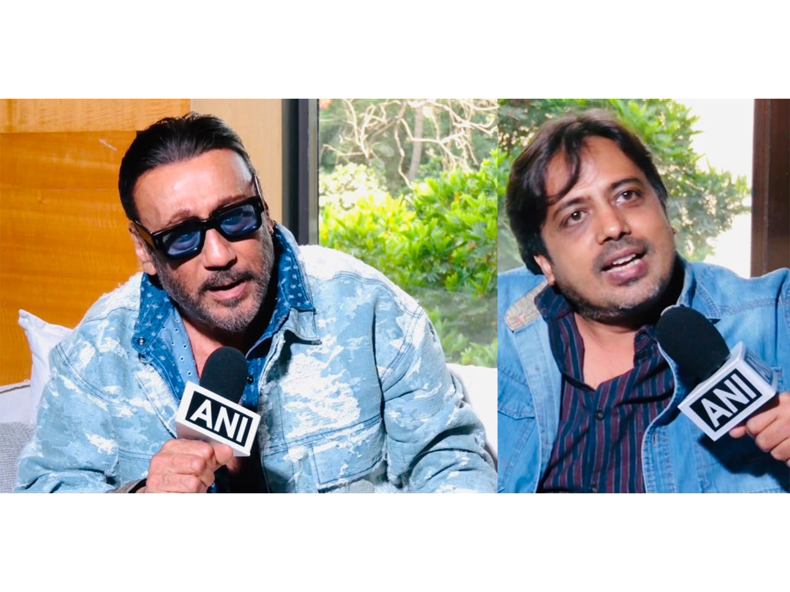 Actor Jackie Shroff and director Manish Saini (Photo/ANI)