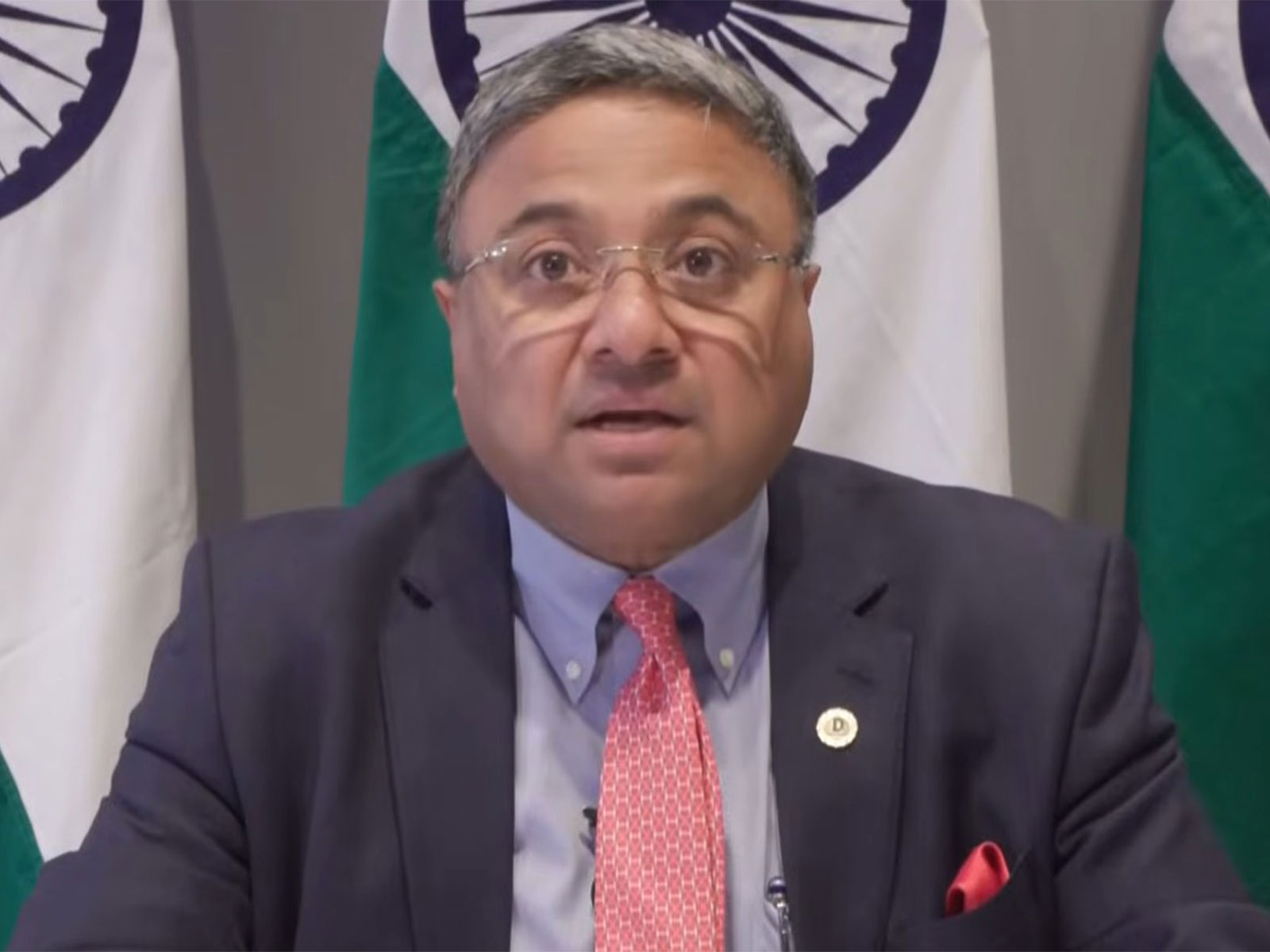 Secretary (West) in the Ministry of External Affairs Sibi George (Photo/YoutubeMinistry of External Affairs)
