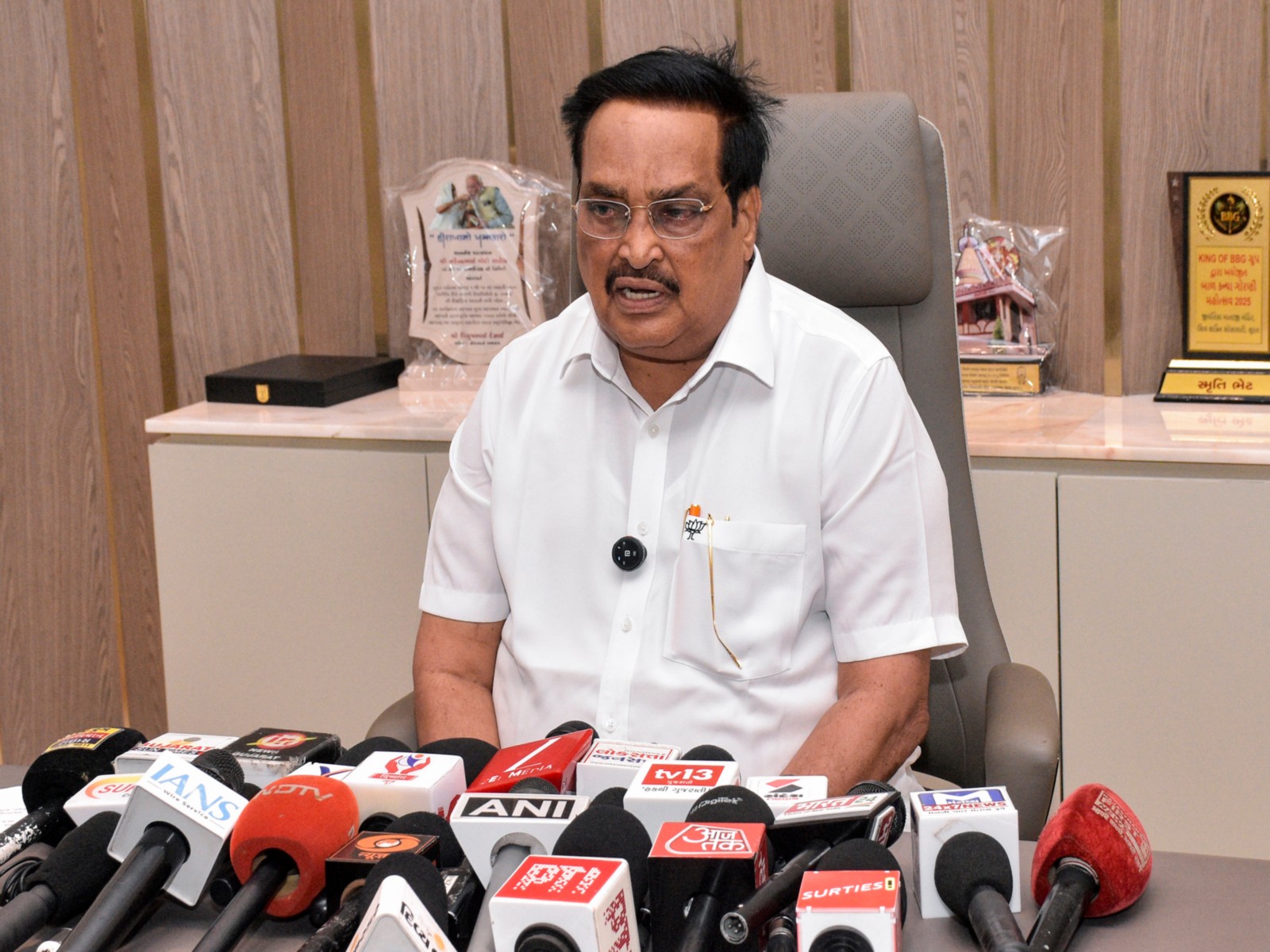 Union Minister of Jal Shakti CR Patil (File Photo/ANI)