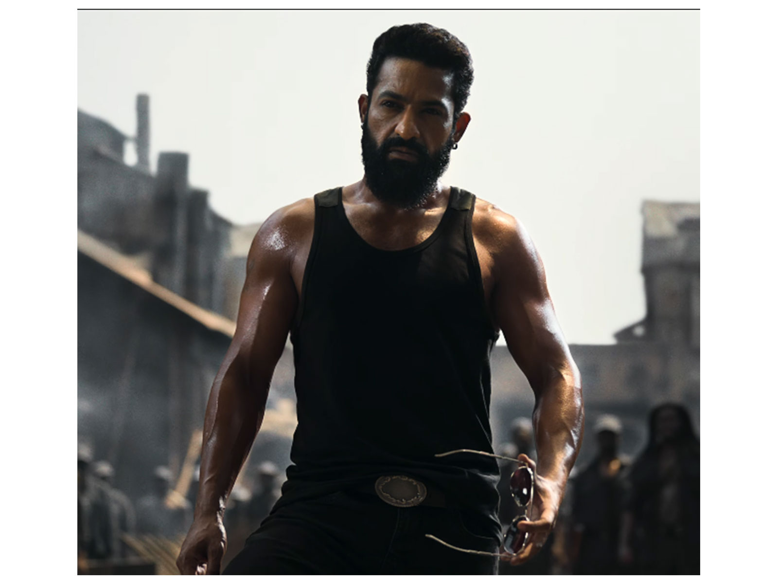 Jr NTR in Dragon glimpse video (Photo/Instagram@Mythriofficial)