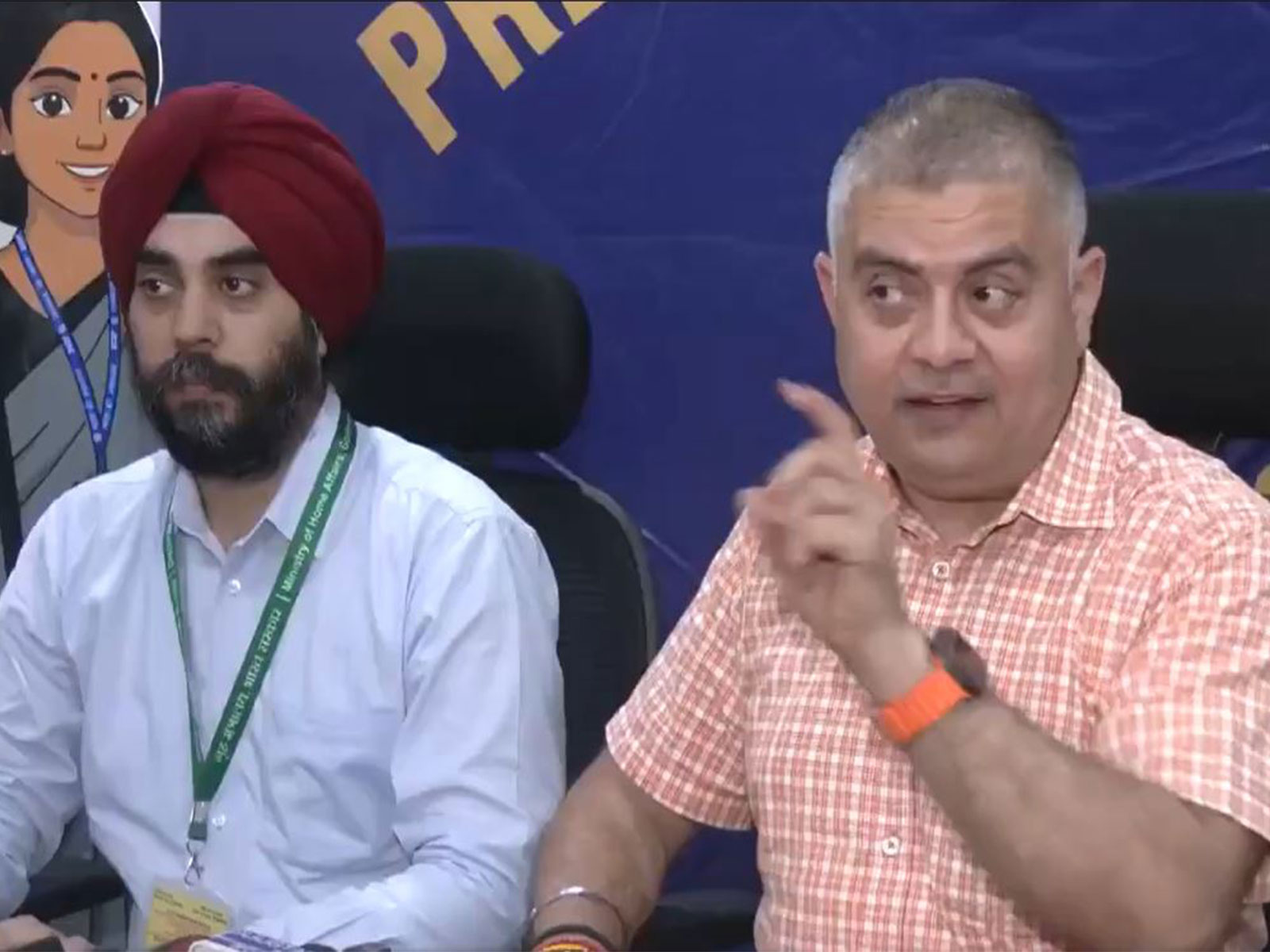 Chief Principal Census Officer (CPCO)  Amit Sharma (Photo/ANI)