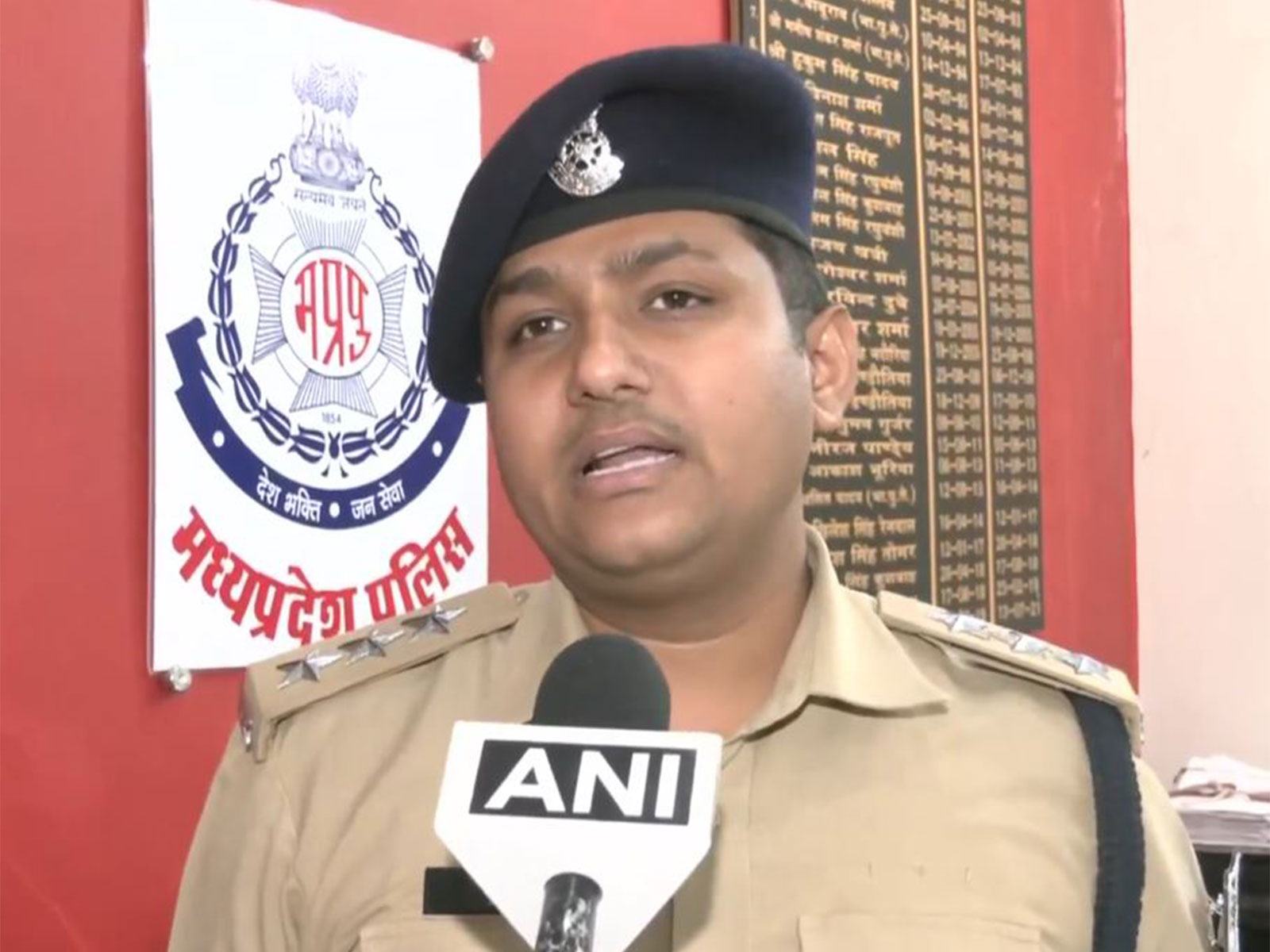 Morar CSP Atul Kumar Soni (Photo/ANI)