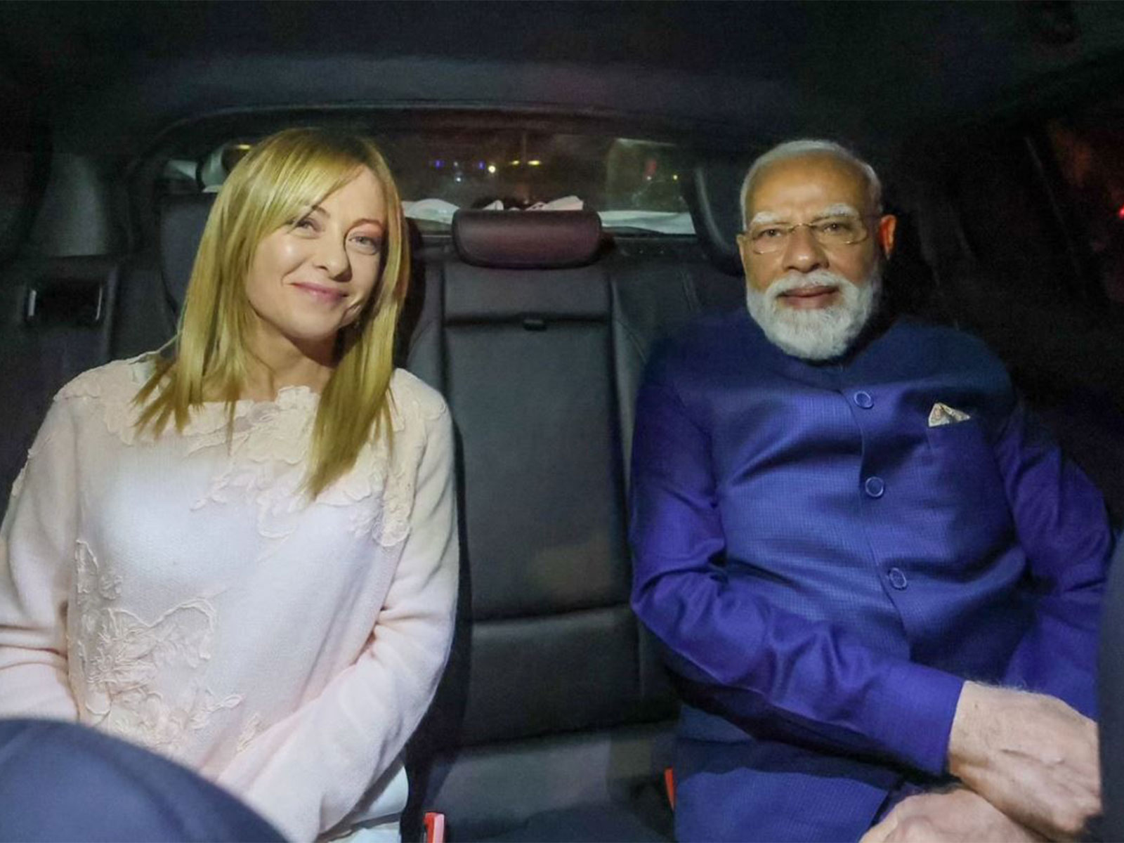 Italian Prime Minister Giorgia Meloni and Prime Minister Narendra Modi (Photo/@narendramodi)