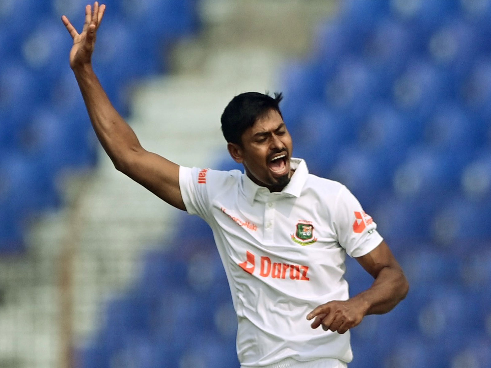 Bangladesh's Taijul Islam (Photo: ANI)