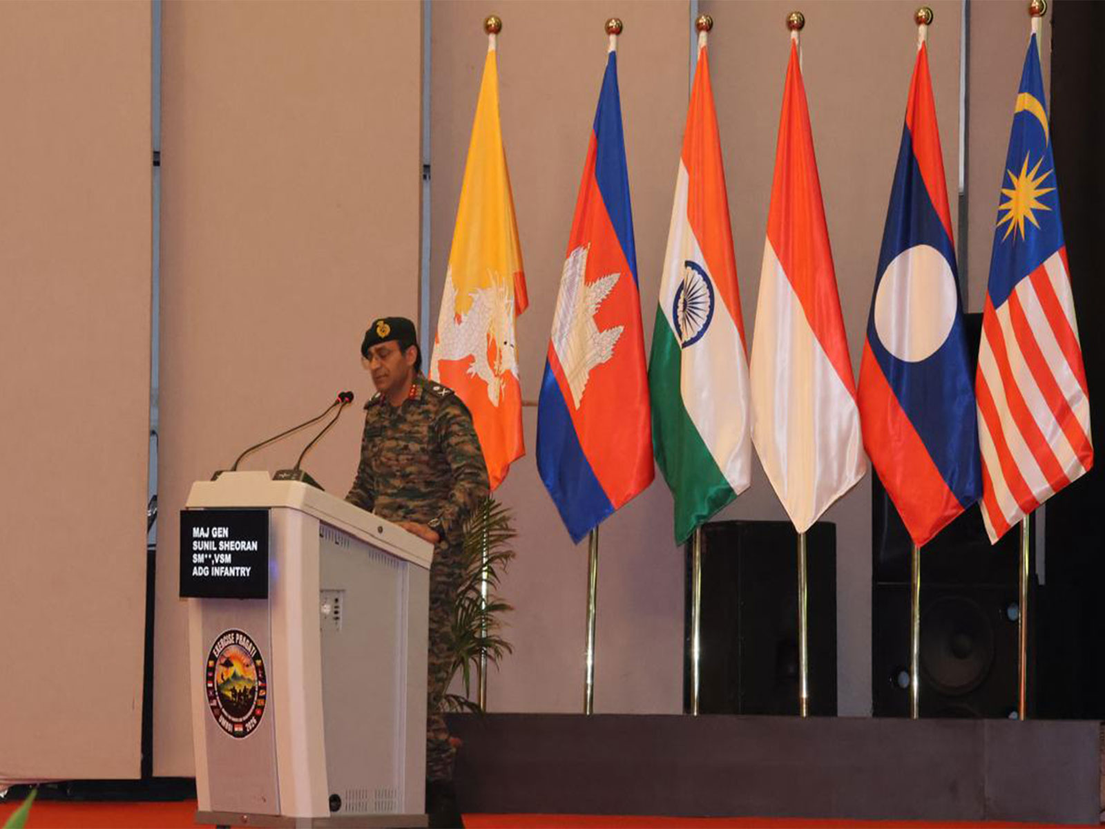 Multilateral military exercise 'PRAGATI 2026' commences at Umroi military in Meghalaya (Photo/ANI)