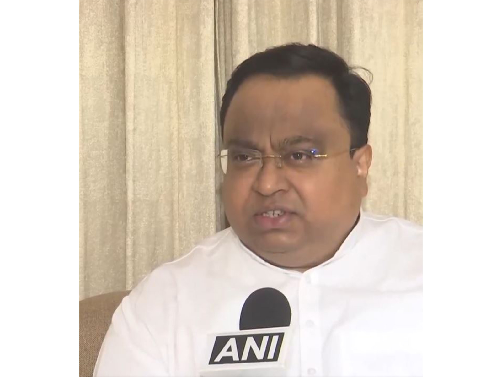 BJD MP Sasmit Patra (Photo/ANI)