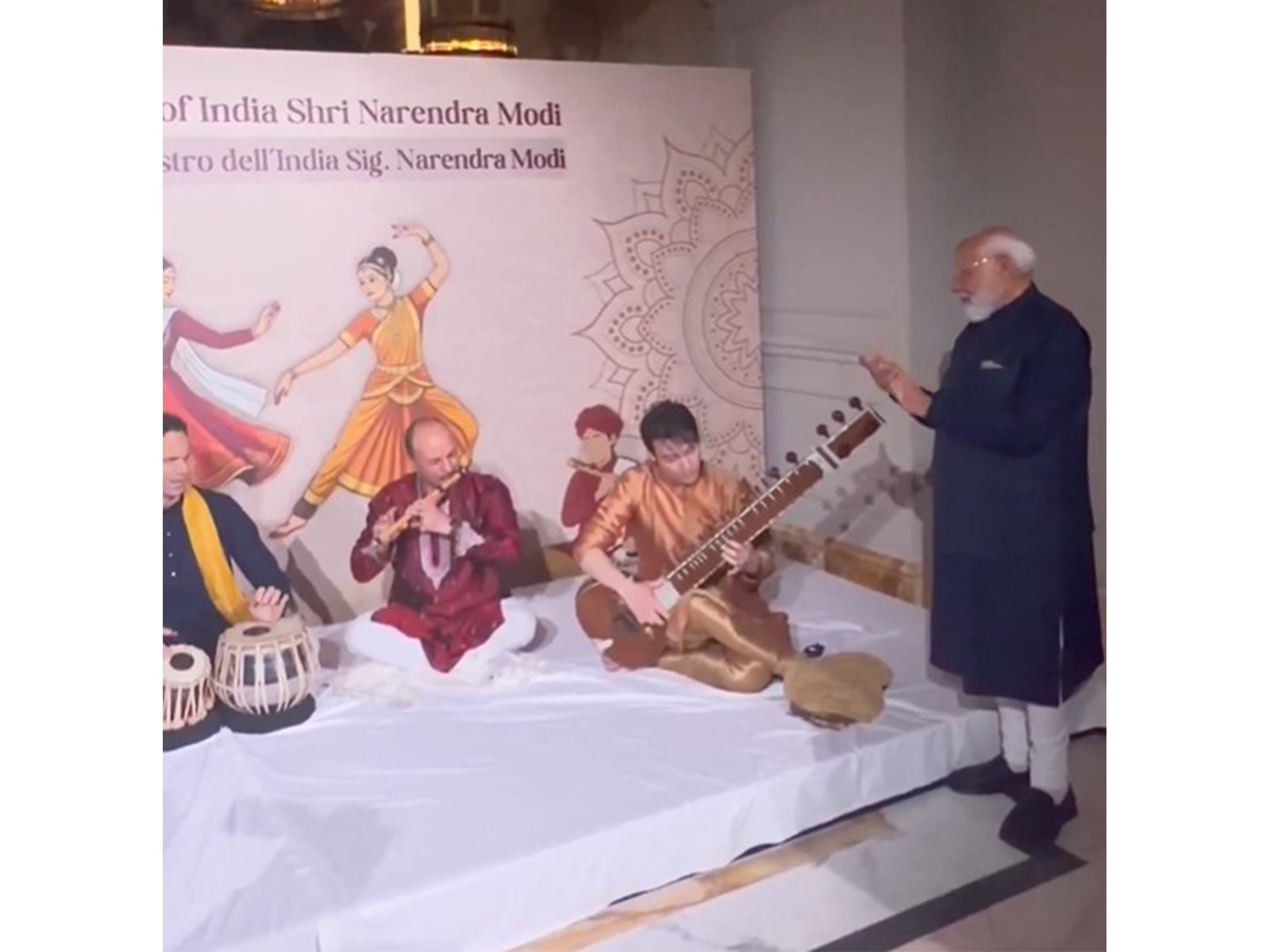 PM Modi highlights cultural performances by Italian artists in Rome (Photo/X/@narendramodi)
