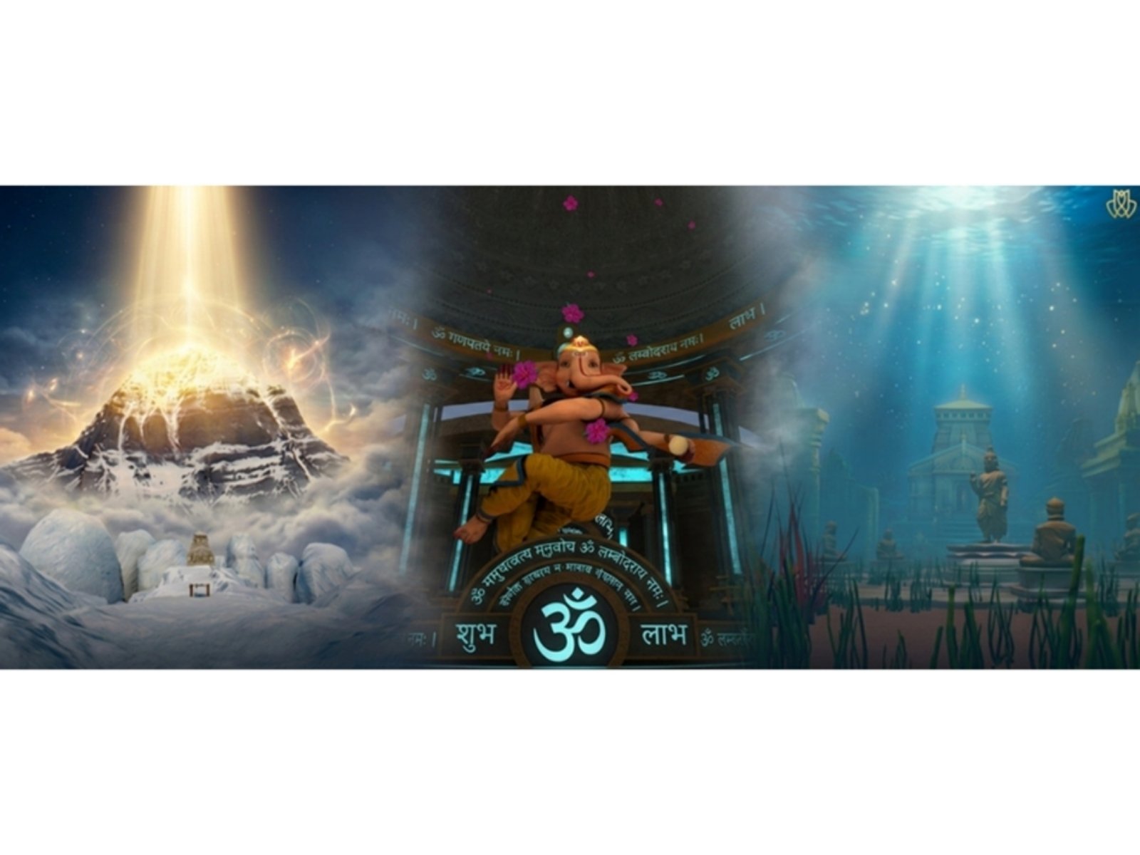 Now Experience Kailash, Dwarka & Temple Pooja in VR with Metagod Creator's AI Technology