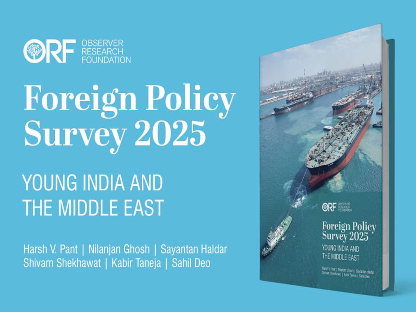 Indian youth backs Op Sindoor, sees Middle East as growth engine: ORF Foreign Policy Survey (Photo/ORF)