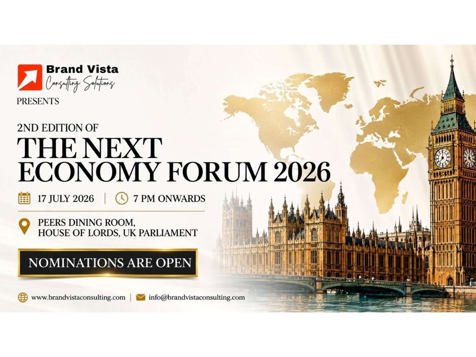 The Next Economy Forum 2026 Returns to the House of Lords, UK Parliament