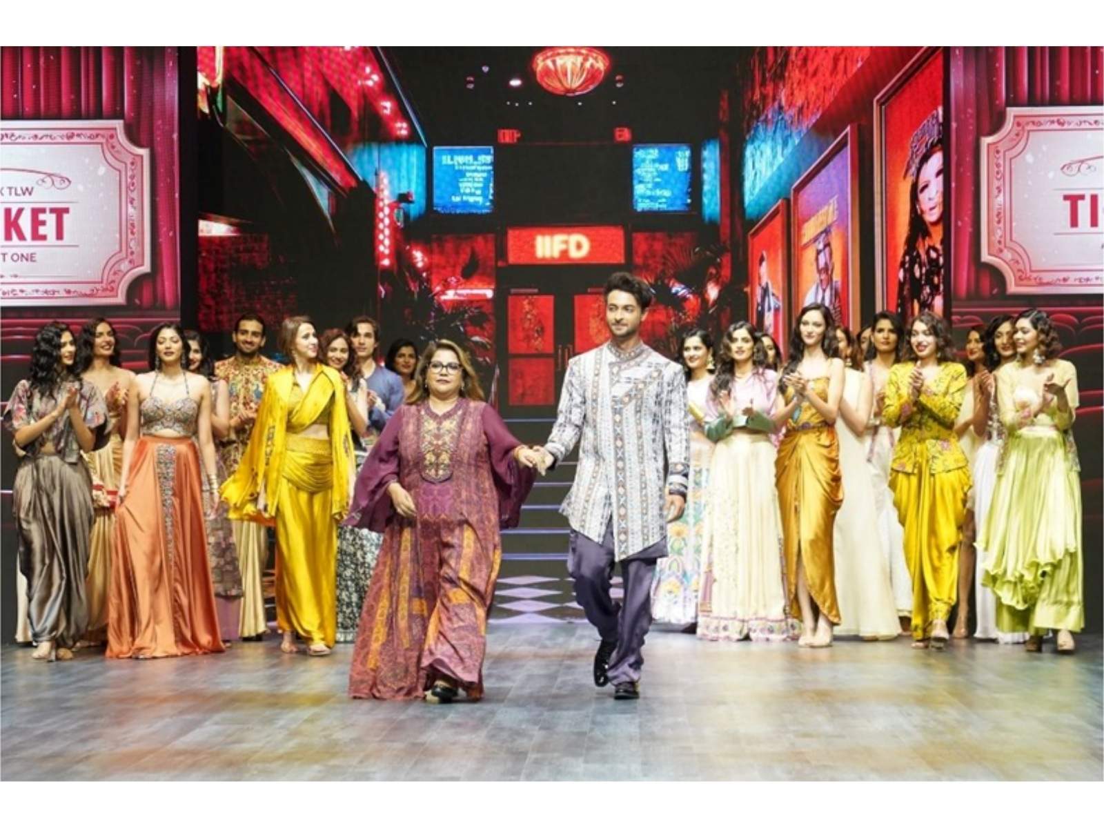 IIFD Showcases "Mithila Élan" at Times Lifestyle Week 2026 with Actor Aayush Sharma as Showstopper