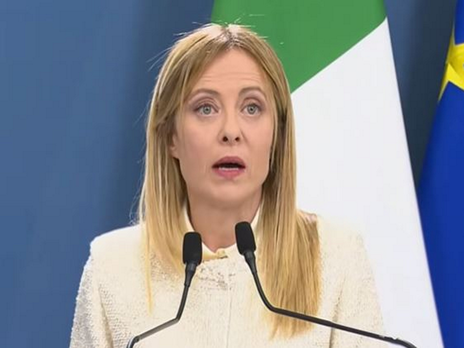 Italian Prime Minister Giorgia Meloni (Photo/NarendraModiYoutube)